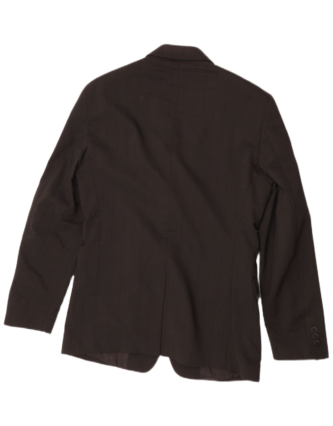 Versace muška jakna s 3 gumba IT 48, klasična crna prugasta srednje veličine