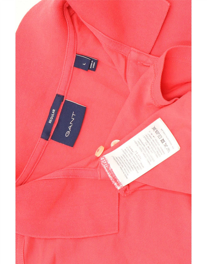 Gant Regular muška polo majica Large Red Pamuk