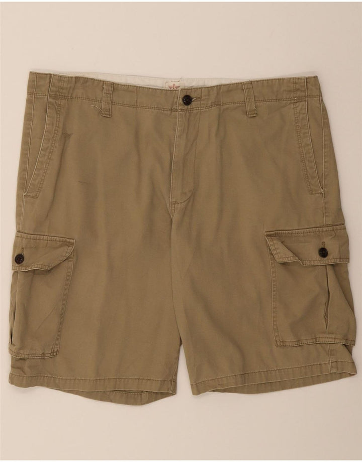DOCKERS Mens Cargo Shorts W38 XL Beige Cotton Vintage Dockers and Second-Hand Dockers from Messina Hembry 