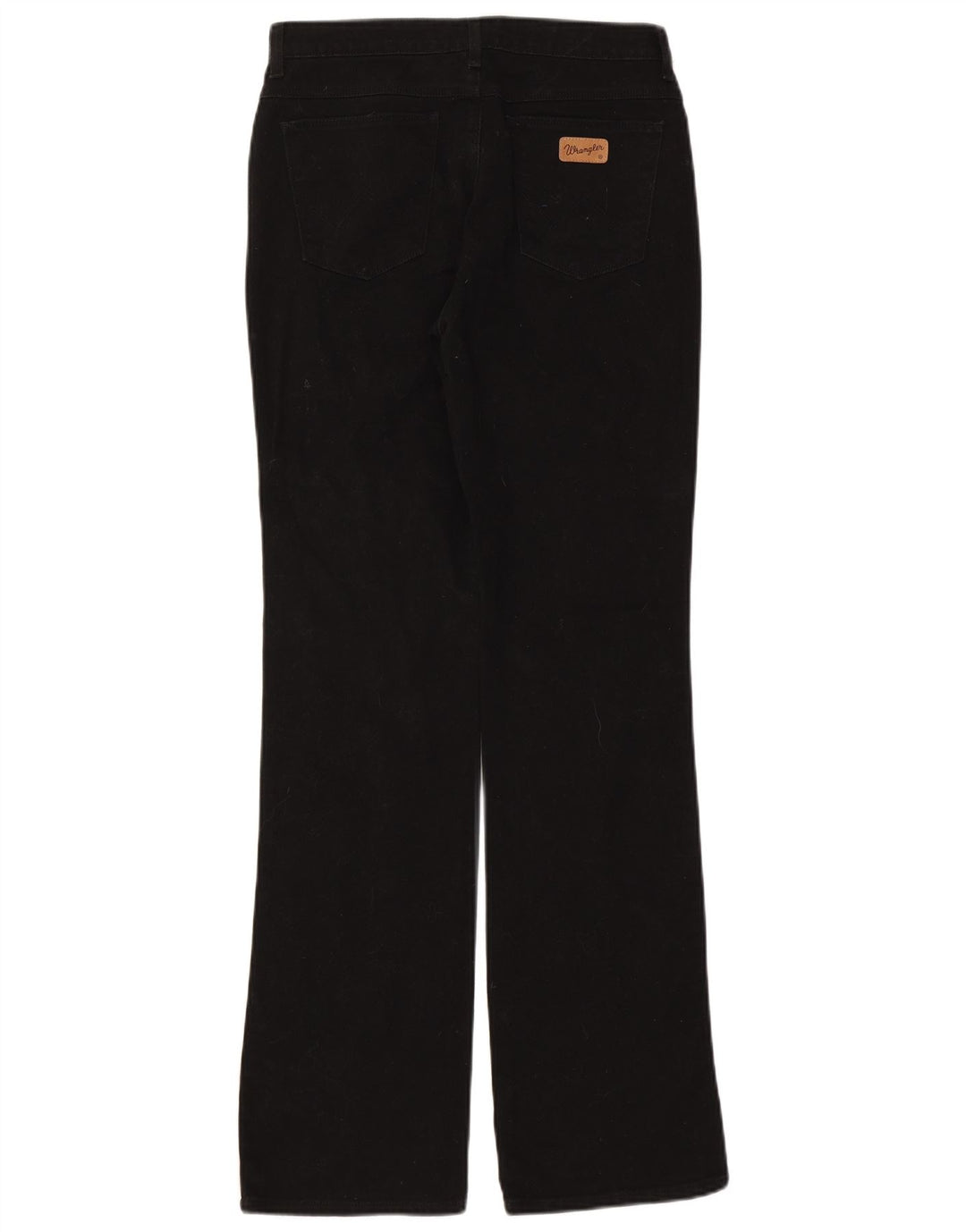 Ženske traperice Wrangler Bootcut W31 L32 crni pamuk