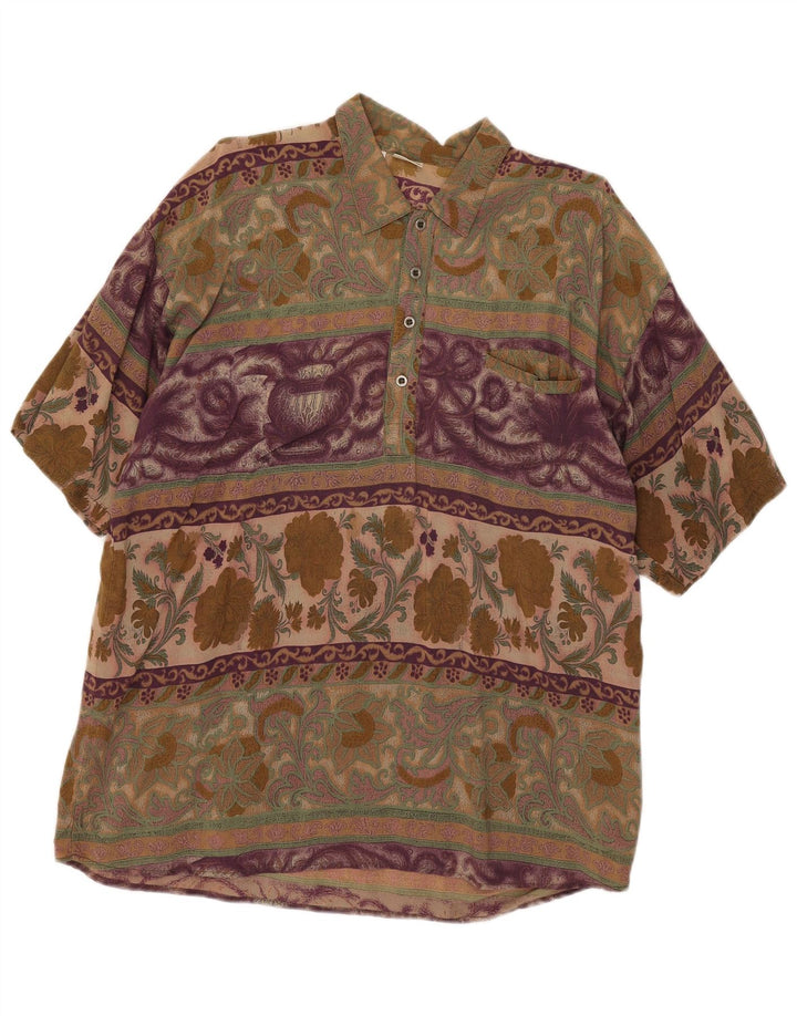 Tobia System Muška pulover košulja IT 54 XL Raznobojni paisley