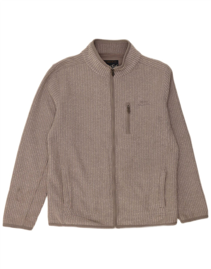 WEIRD FISH Muška flis jakna UK 40 veliki sivi poliester