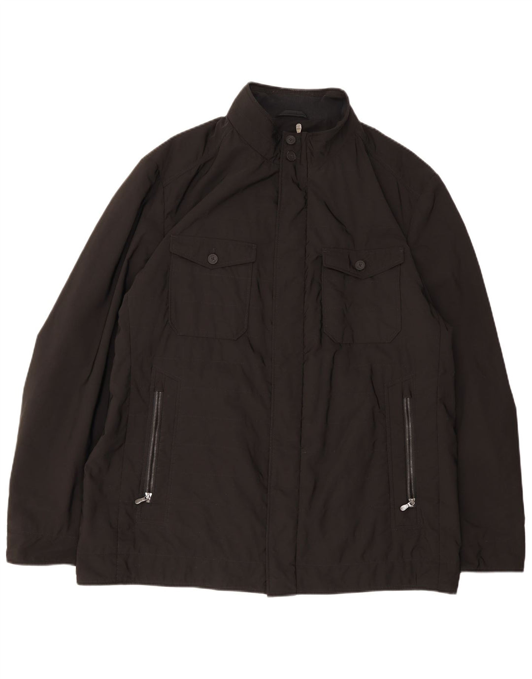 Hugo Boss muška pomoćna jakna UK 46 3XL crni poliamid