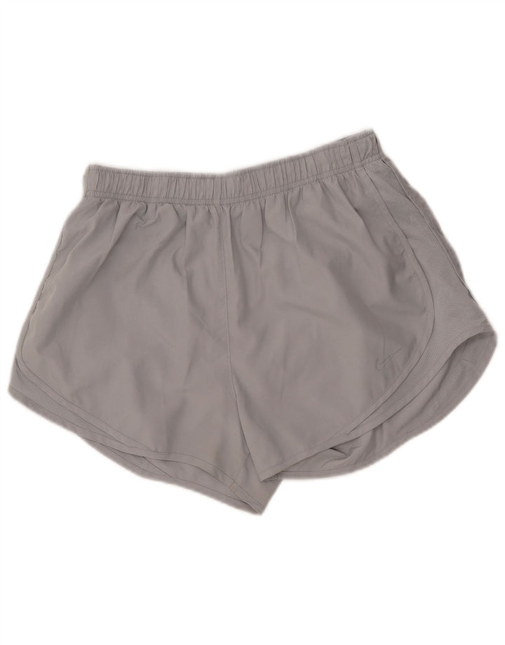 NIKE ženske kratke sportske hlače Dri Fit UK 14 velike sive