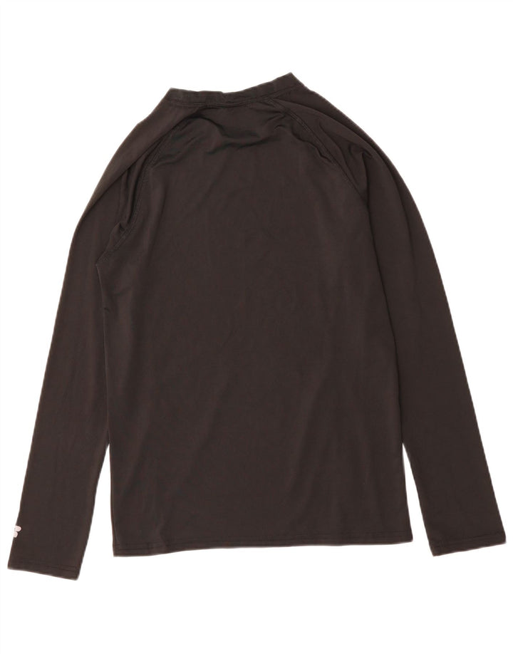 RUSSELL ATHLETIC Muška majica dugih rukava Srednje crni poliester