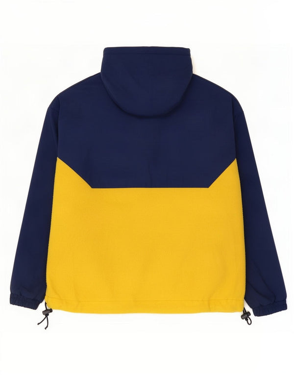 Gap muška anorak jakna s kapuljačom UK 40 Large Blue Colourblock najlon