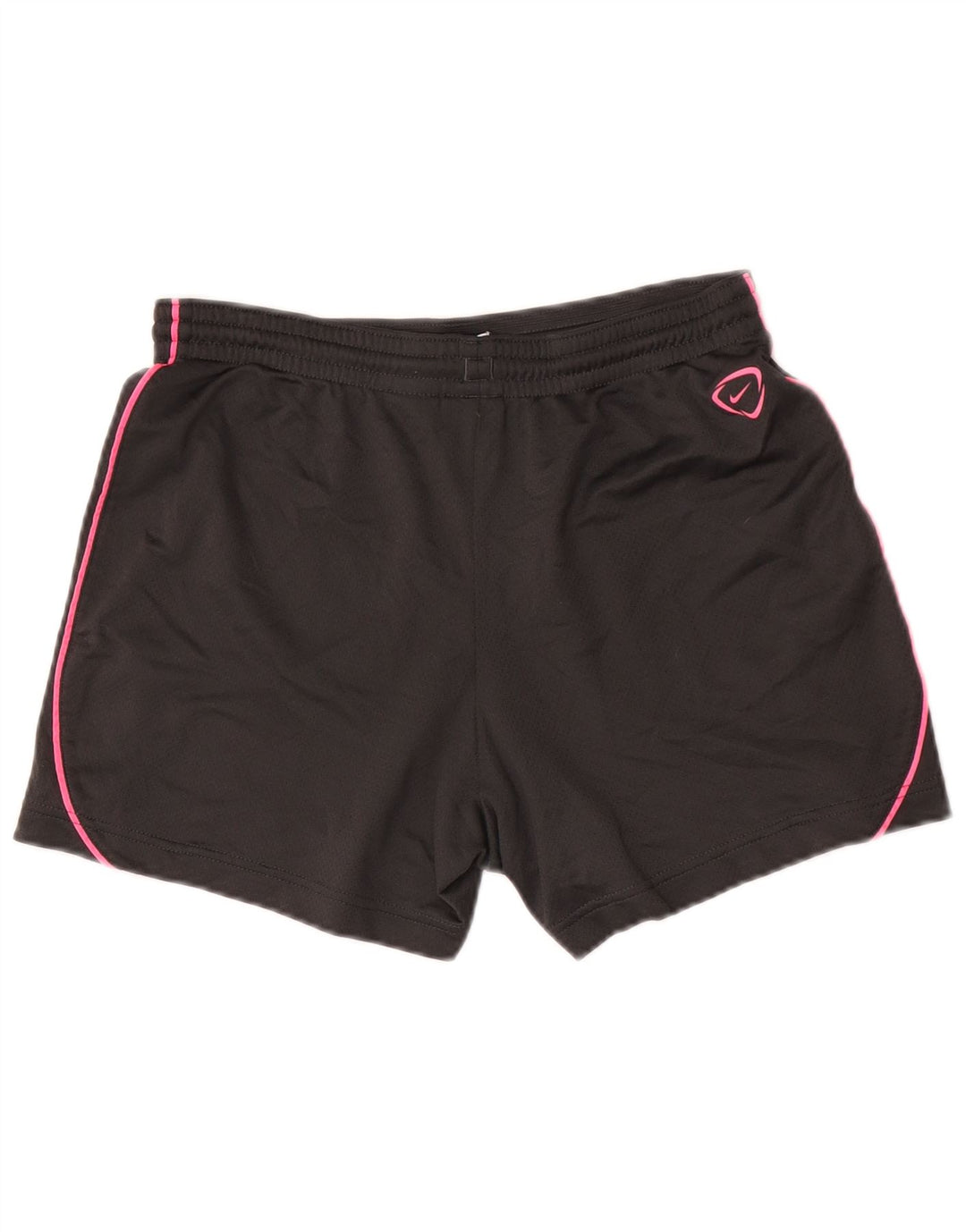 Nike Ženske Dri Fit Sportske kratke hlače UK 10 Mali sivi poliester