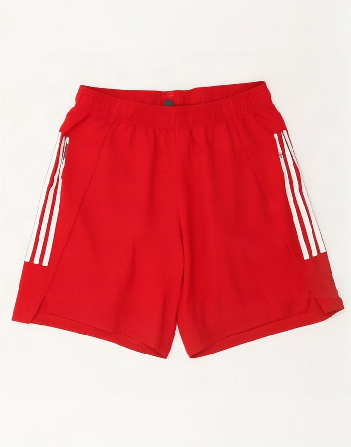 Adidas muške sportske kratke hlače Prime Blue, veliki crveni poliester