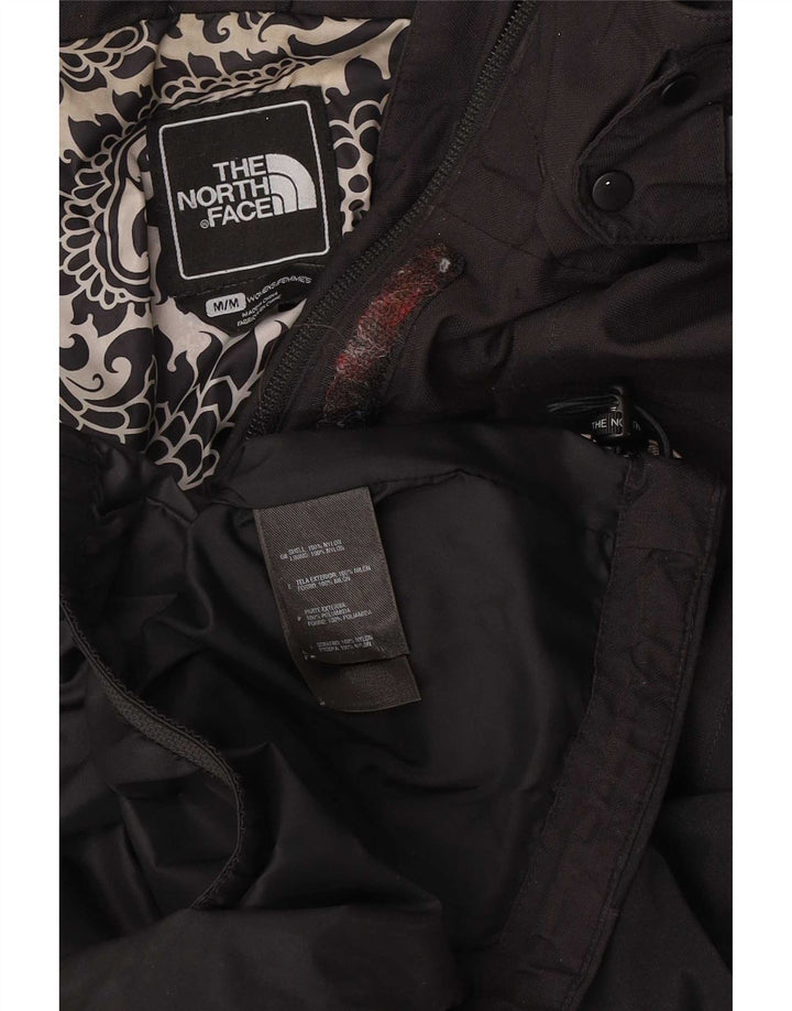 The North Face ženska kišna jakna s kapuljačom UK 12 Srednji crni najlon