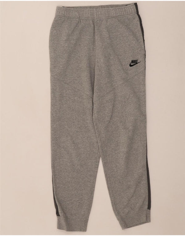 Nike Boys Trenirka Hlače Joggers 13-14 Years XL Sivi Colourblock Pamuk