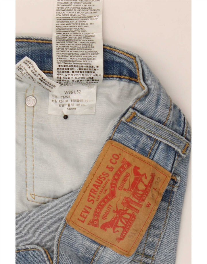 Levi's muške 511 uske traperice W36 L32 plavi pamuk
