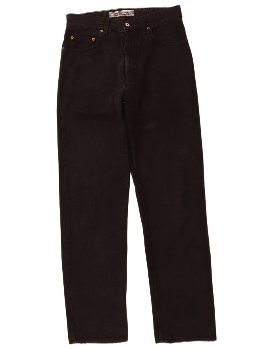 MUSTANG muške ravne traperice Oregon W31 L32 crni pamuk