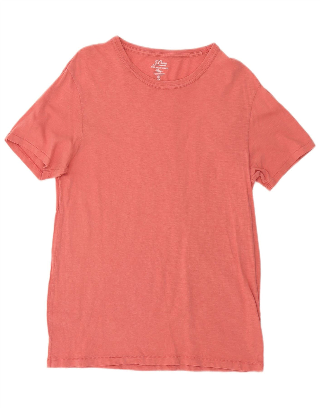 J. Crew Muška uska majica kratkih rukava Srednje ružičasti pamuk