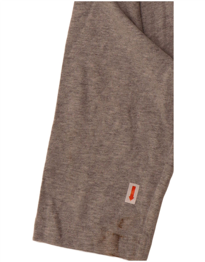 Adidas ženske grafičke tajice UK 12/14 srednje sive pamučne blokove