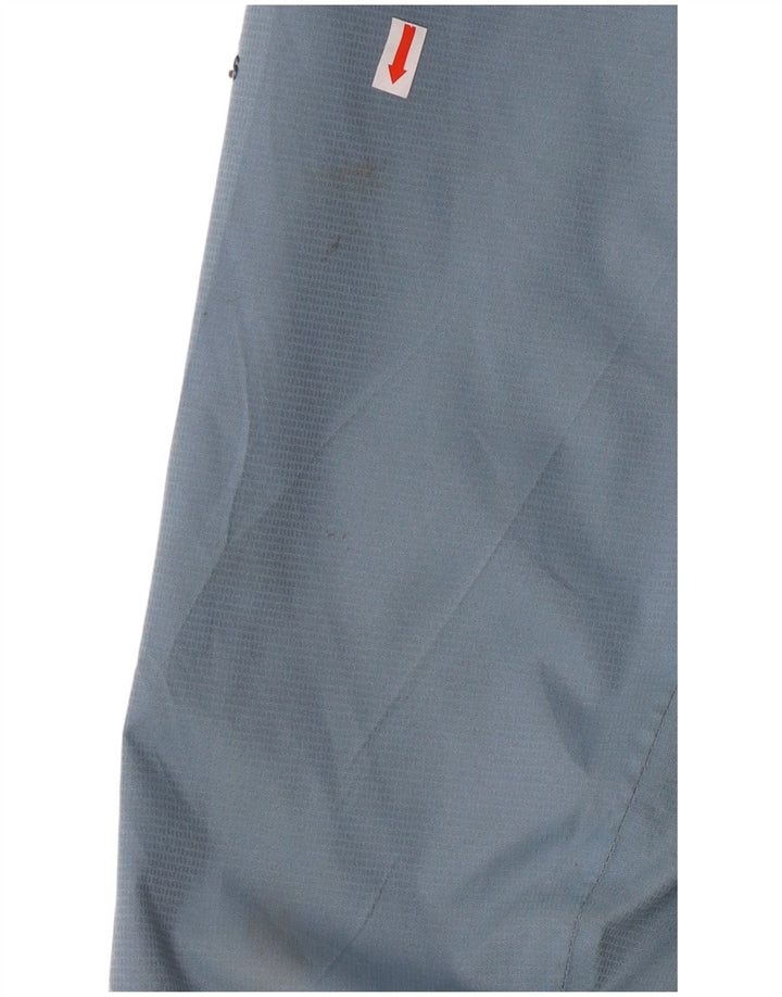 Adidas ženska kišna jakna s kapuljačom UK 14 srednje plavi poliester