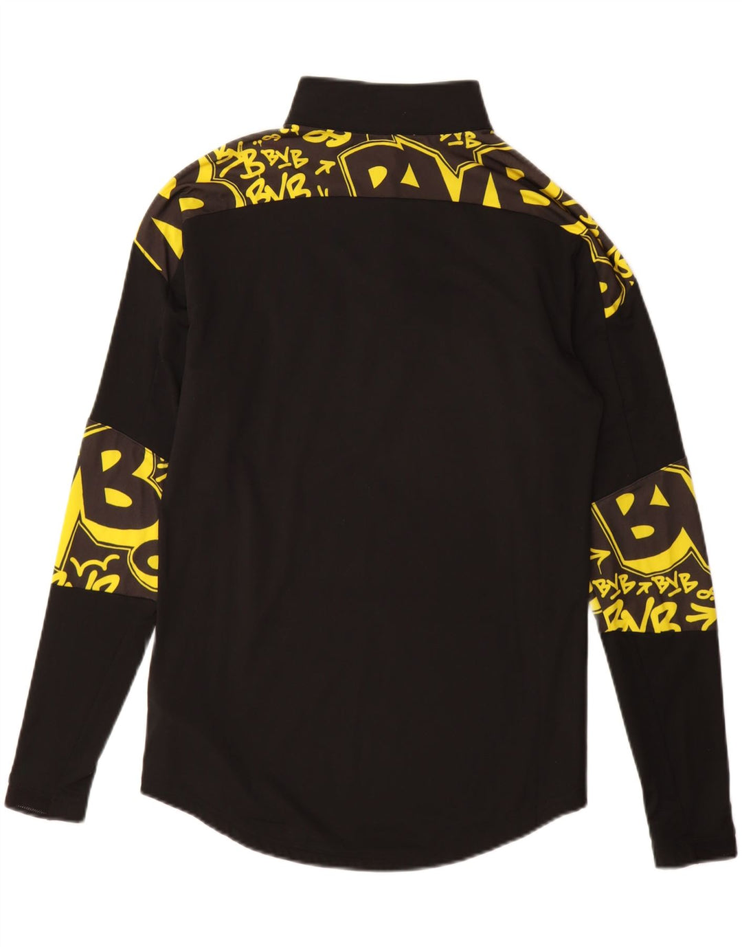 Puma muška trenirka BVB Dortmund Graphic Zip Neck Pullover Top Small Black