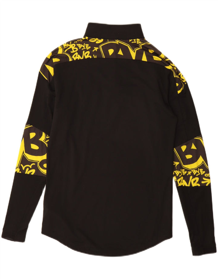 Puma muška trenirka BVB Dortmund Graphic Zip Neck Pullover Top Small Black