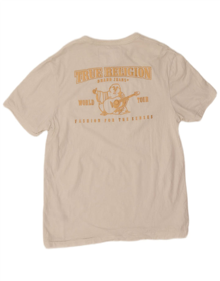 True Religion muška majica kratkih rukava srednje veličine, bijeli pamuk