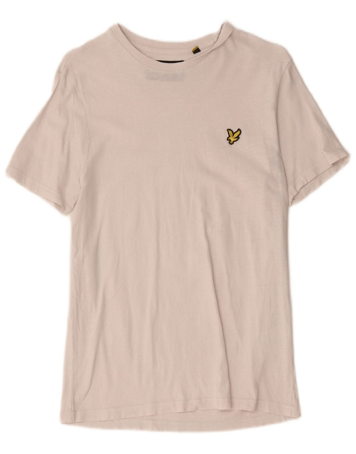 Lyle & Scott Muška majica kratkih rukava Mali bijeli pamuk