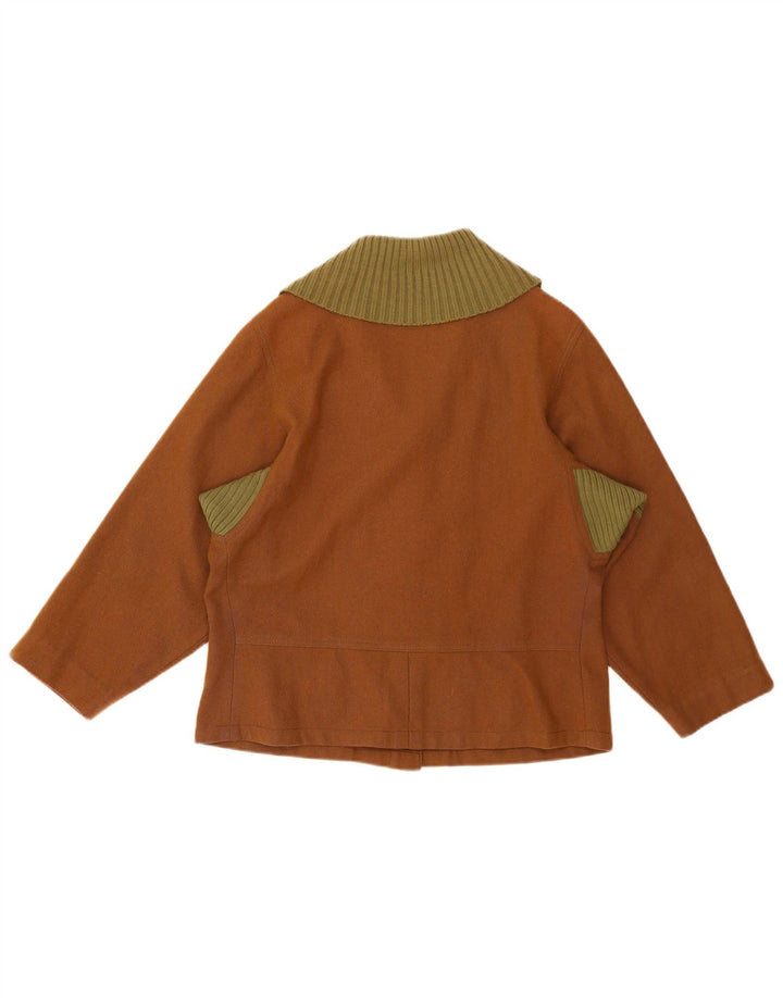 Vintage ženski sako jakna UK 16 Large Brown