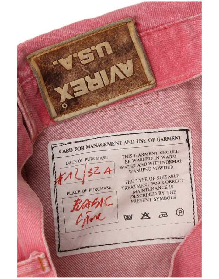 Avirex muške sužene traperice W32 L33 Pink