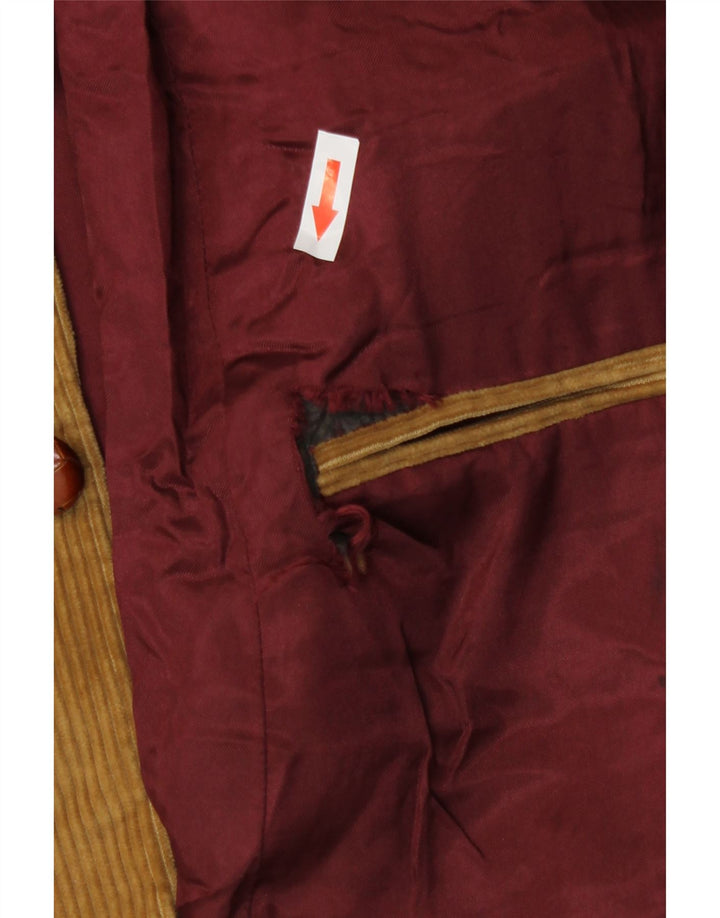 Gant Muška jakna od samta s 3 gumba IT 50 Large Beige Cotton