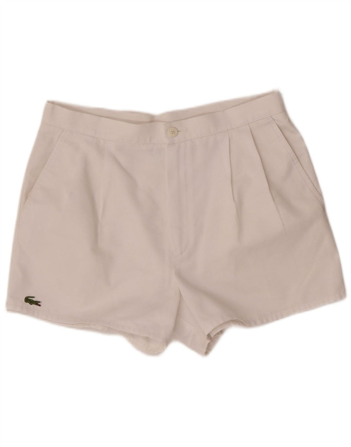 Lacoste muške ležerne kratke hlače W30 mali bijeli poliester