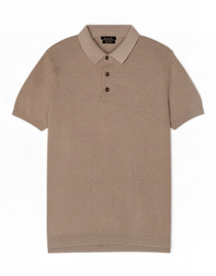 Massimo Dutti muška polo majica velika siva pamuk
