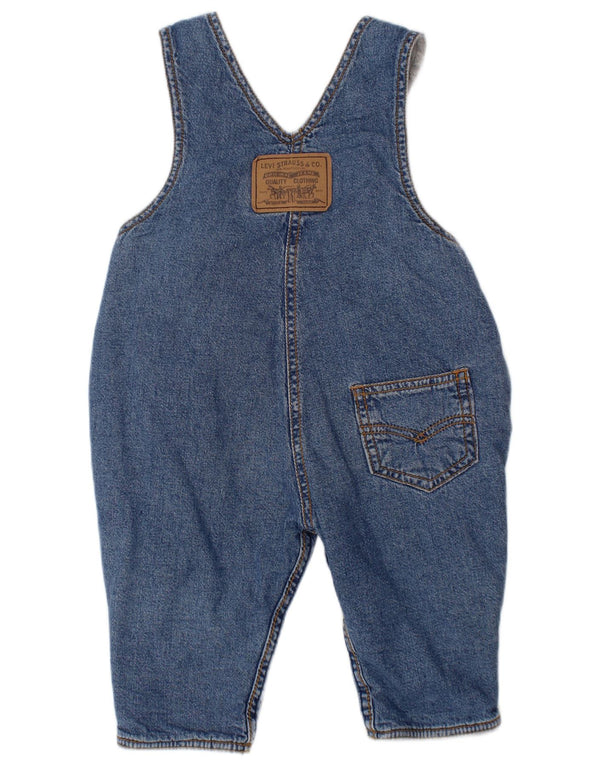 Ravne traperice LEVI'S Baby Boys Dungarees 3-6 mjeseci W24 L8 Plava