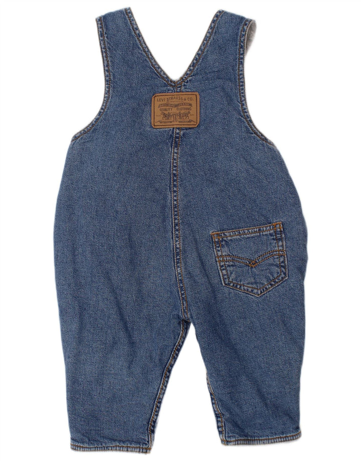 Ravne traperice LEVI'S Baby Boys Dungarees 3-6 mjeseci W24 L8 Plava