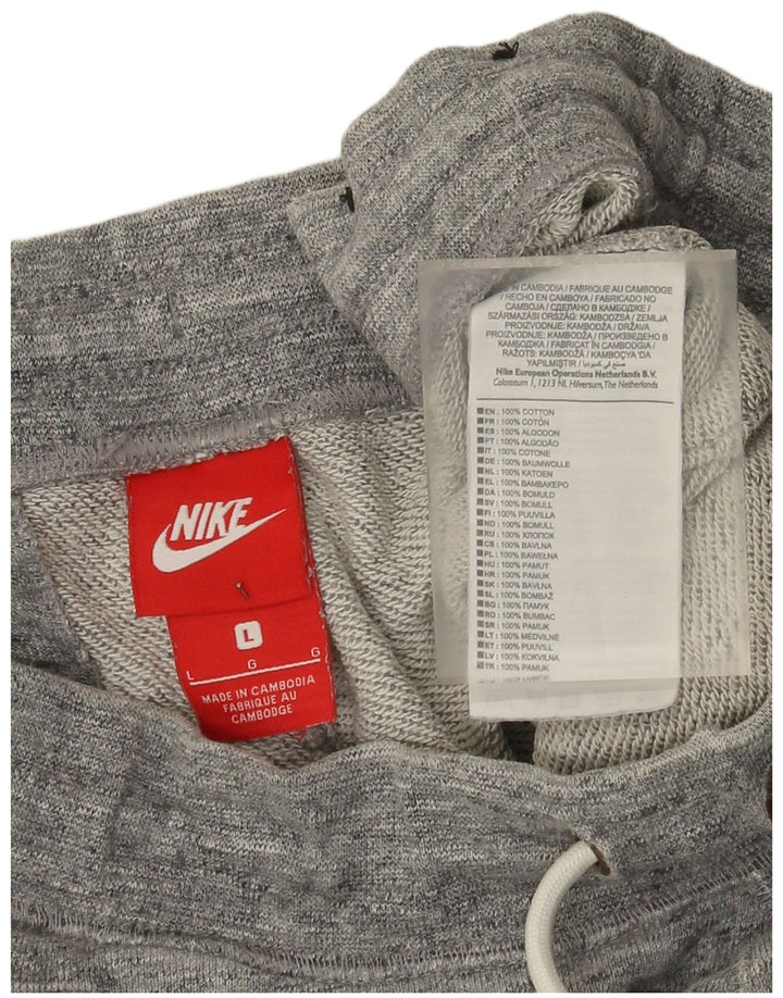 Nike muške sportske kratke hlače veliki sivi flekasti pamuk
