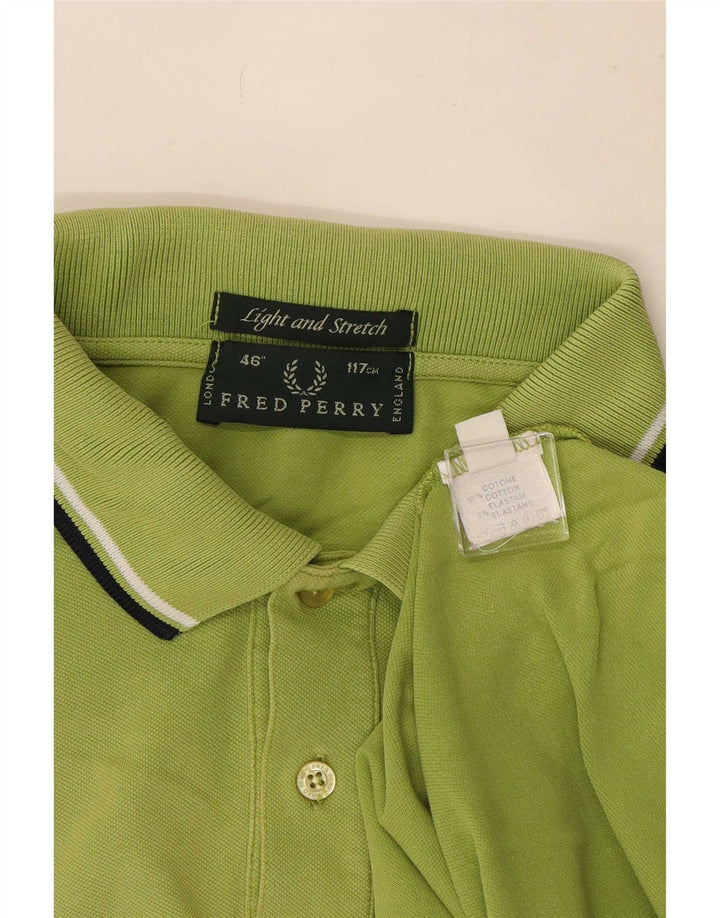Fred Perry muška polo majica velikih pamučnih zelenih pruga