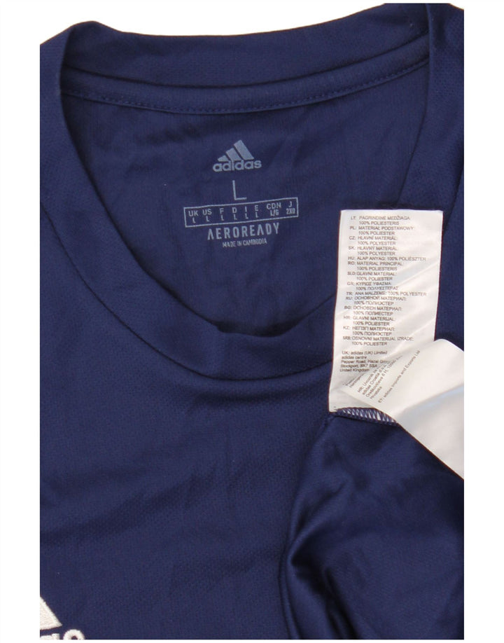 Adidas muška Aeroready majica, vrh, velika, tamnoplava, poliester