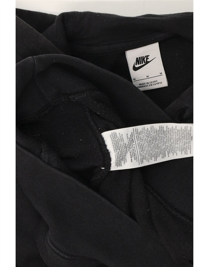 Nike muška majica s kapuljačom srednje veličine, crni pamuk