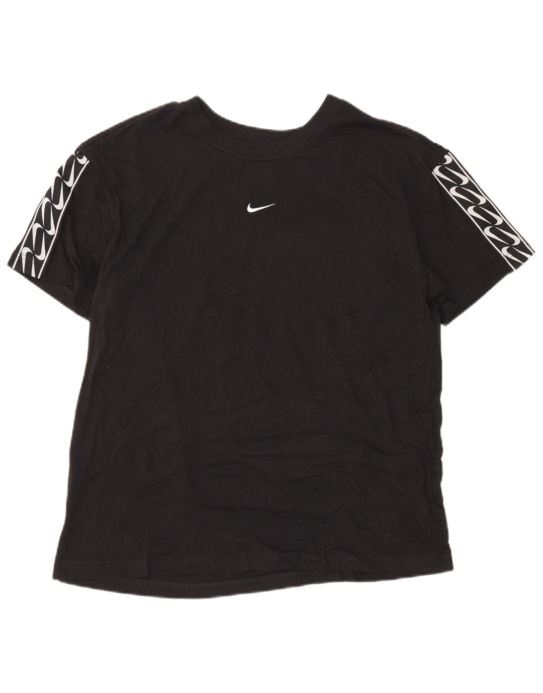 Nike Muška majica kratkih rukava srednje veličine crni pamuk