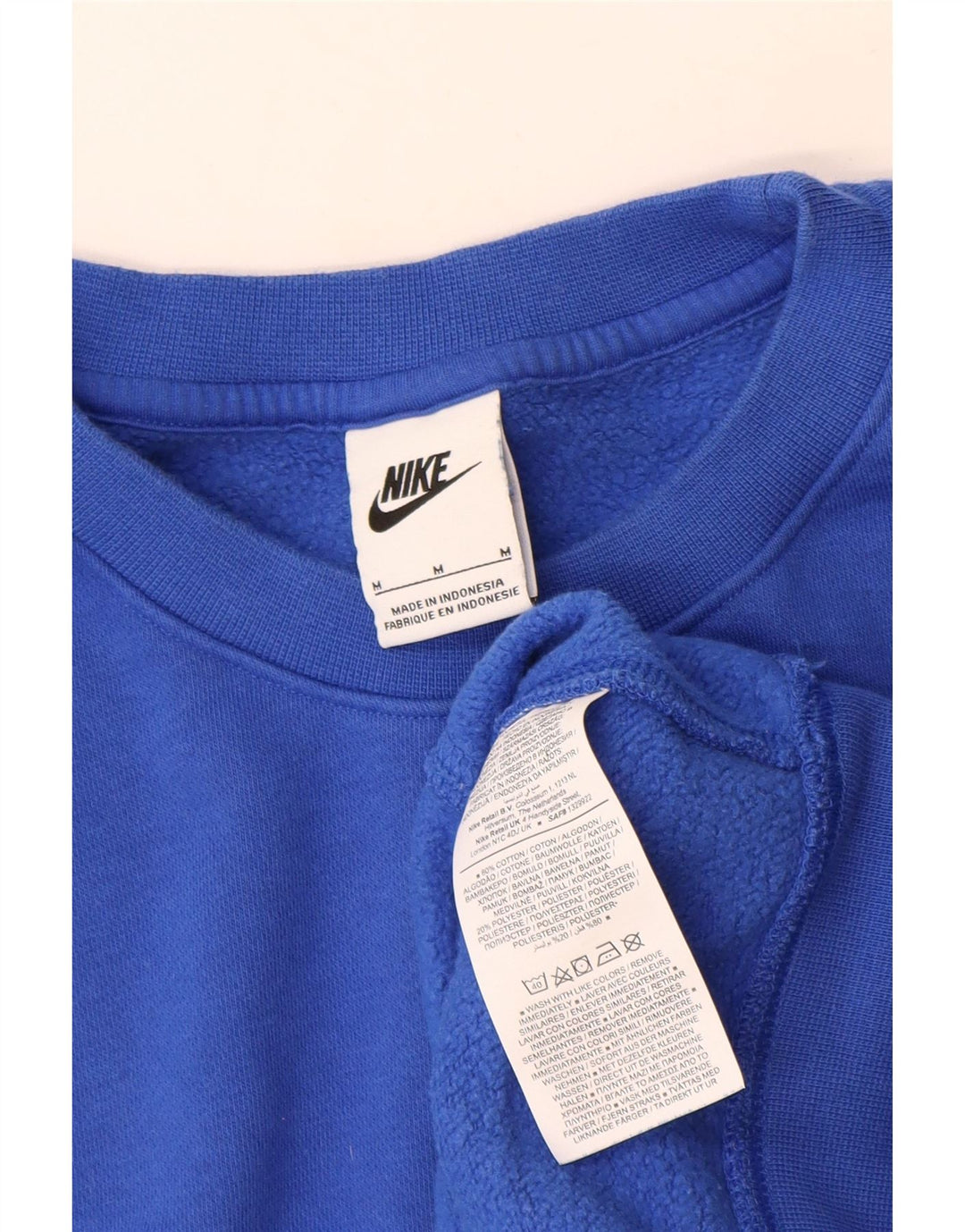 Nike muška majica srednje plavi pamuk
