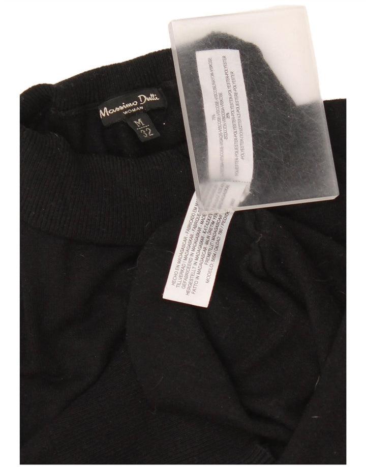 Massimo Dutti ženski pulover s rol izrezom UK 12 srednje crna