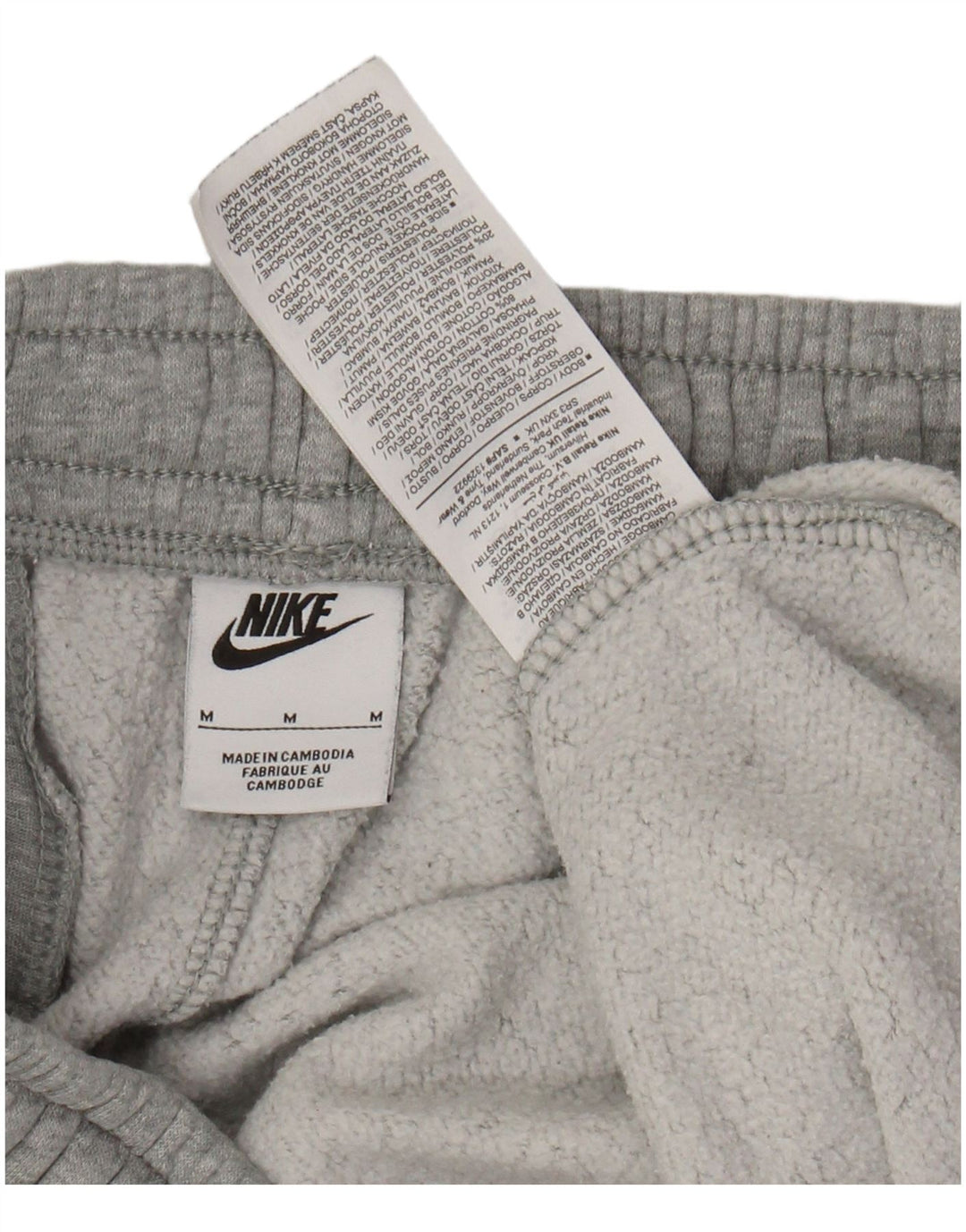 NIKE Muška trenirka Hlače Joggers Srednje sivi pamuk
