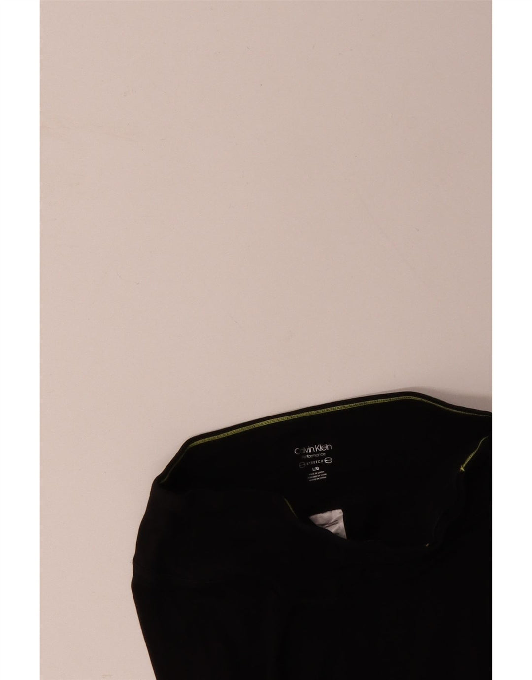 CALVIN KLEIN Ženske Graphic Capri tajice UK 14 Large Black Colourblock