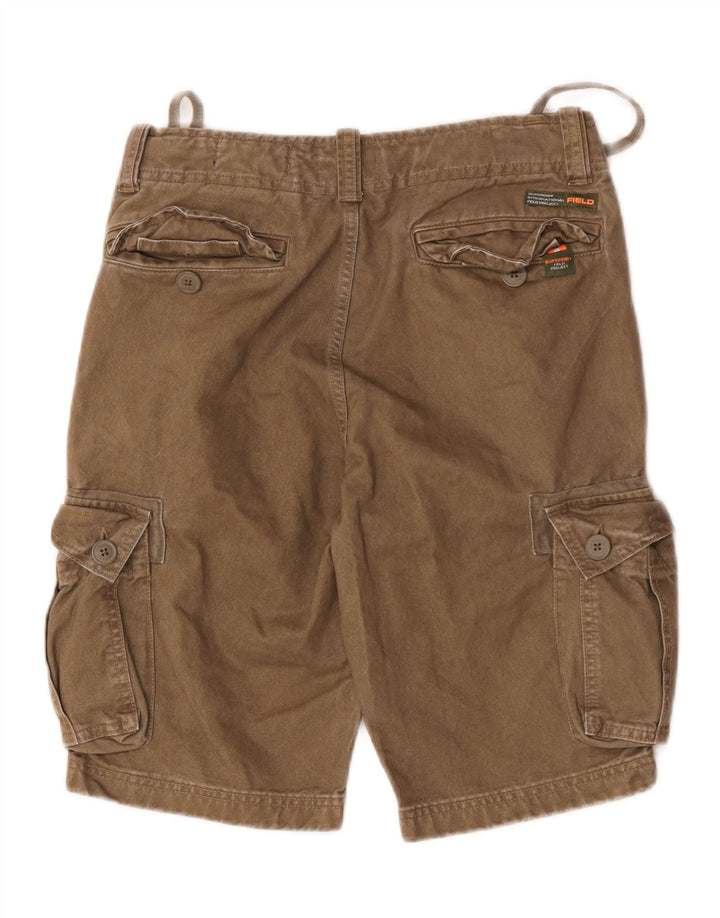 Superdry muške kargo kratke hlače W29, mali smeđi pamuk