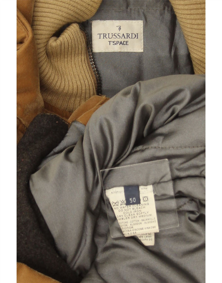 TRUSSARDI muška pomoćna jakna IT 50 Large Beige Cotton