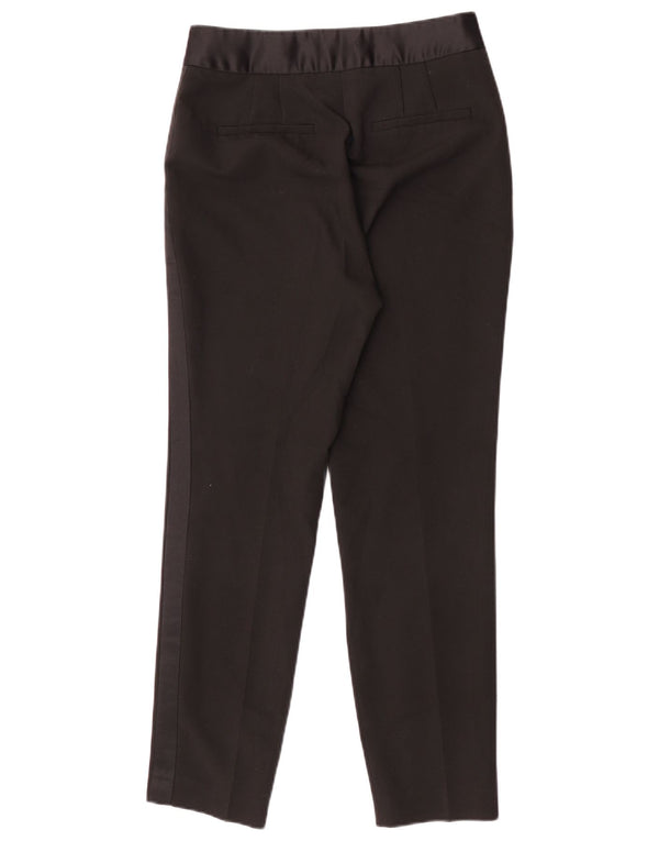 Zara ženske uske chino hlače male W26 L28 crne