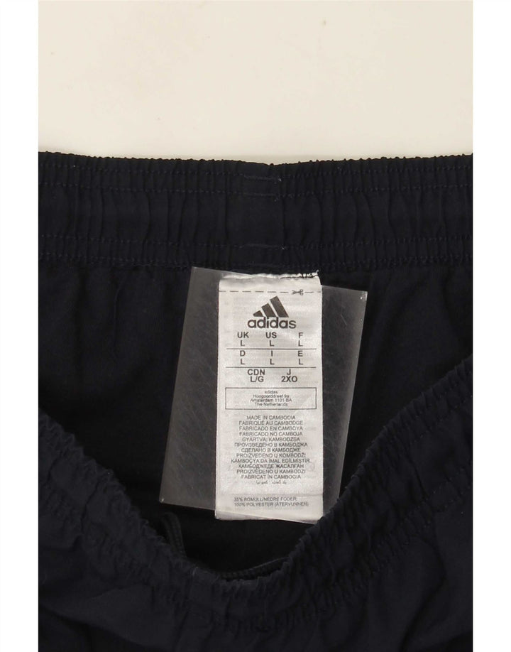 Adidas muške trenirka hlače velike teget plave od poliestera