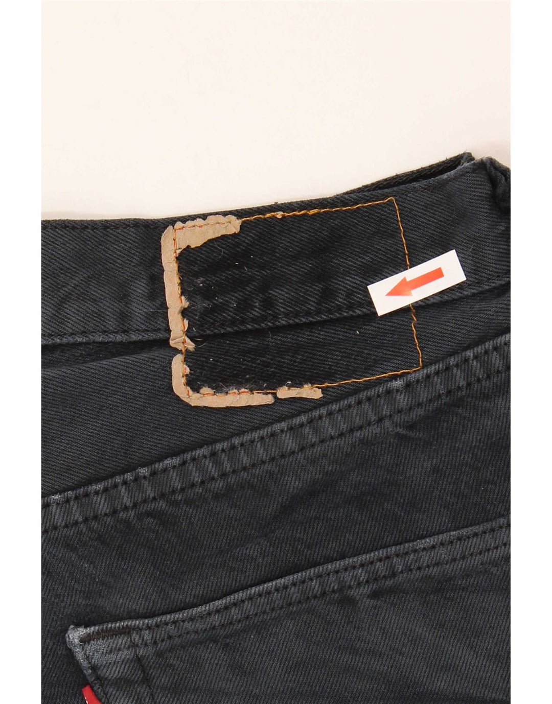Levi's ženske traper kratke hlače W33 srednje tamnoplavi pamuk