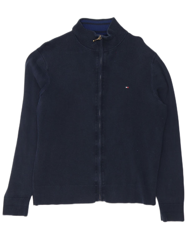 Tommy Hilfiger muški kardigan pulover XL tamnoplavi pamuk