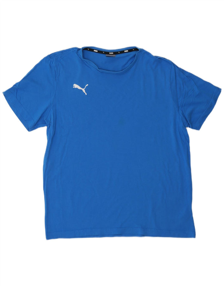 PUMA muška majica kratkih rukava XL plavi pamuk