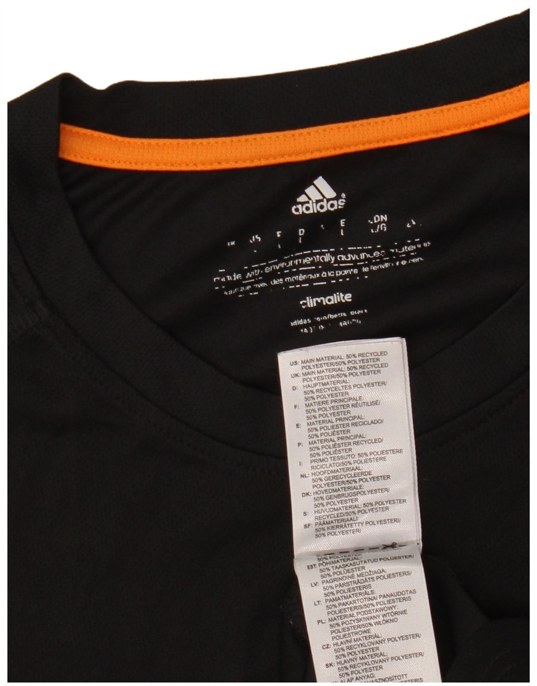 Adidas muška majica Climalite Graphic T-Shirt Veliki crni poliester