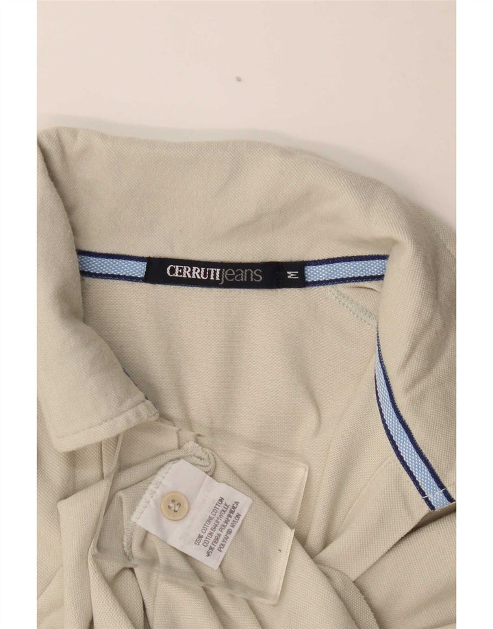 Cerruti ženska košulja bluza UK 14 srednje sivi pamuk