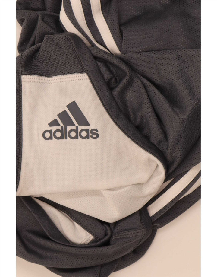 Adidas muški gornji dio prsluka mali sivi