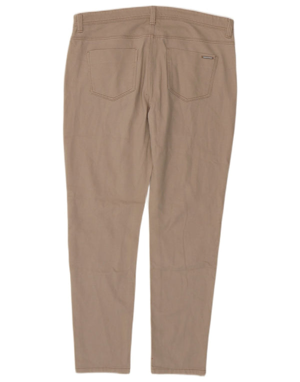 Marks & Spencer Ženske Autograph Slim Jeans UK 14 Large W34 L28 Bež